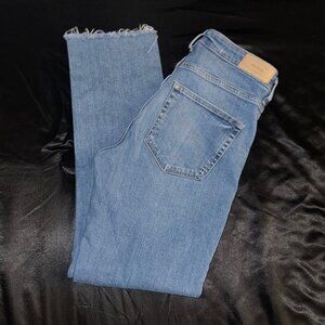 🎀H&M &DENIM Straight Ankle Regular Waist Jeans